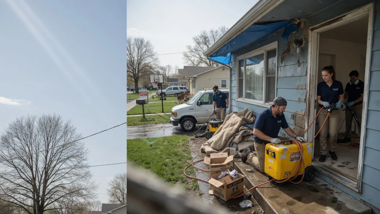 Basement Flood Cleanup in Hugo, OK near me